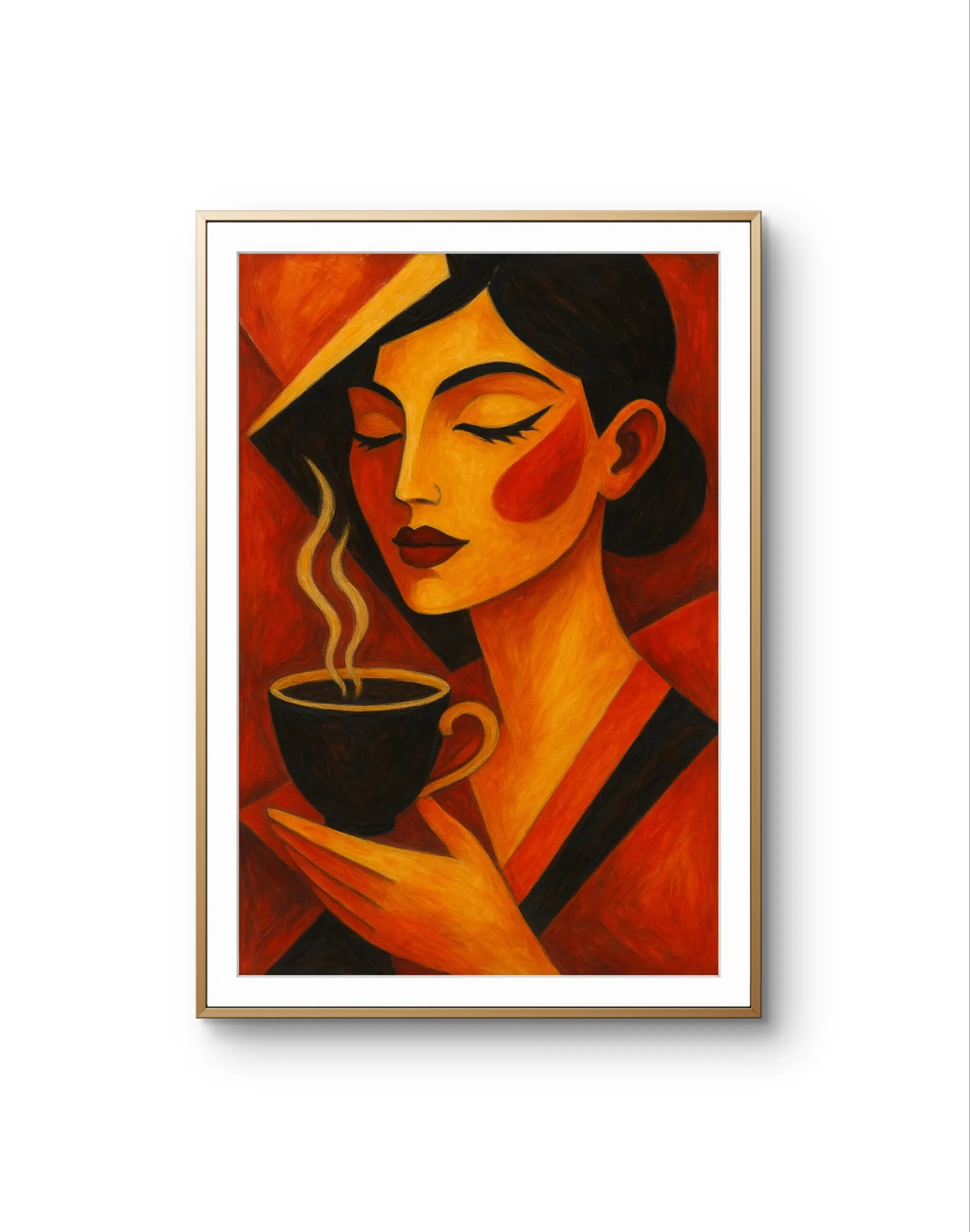 Elena Aureli - Whispers of Morning — Mixed Media grafika artystyczna przez Elena Aureli