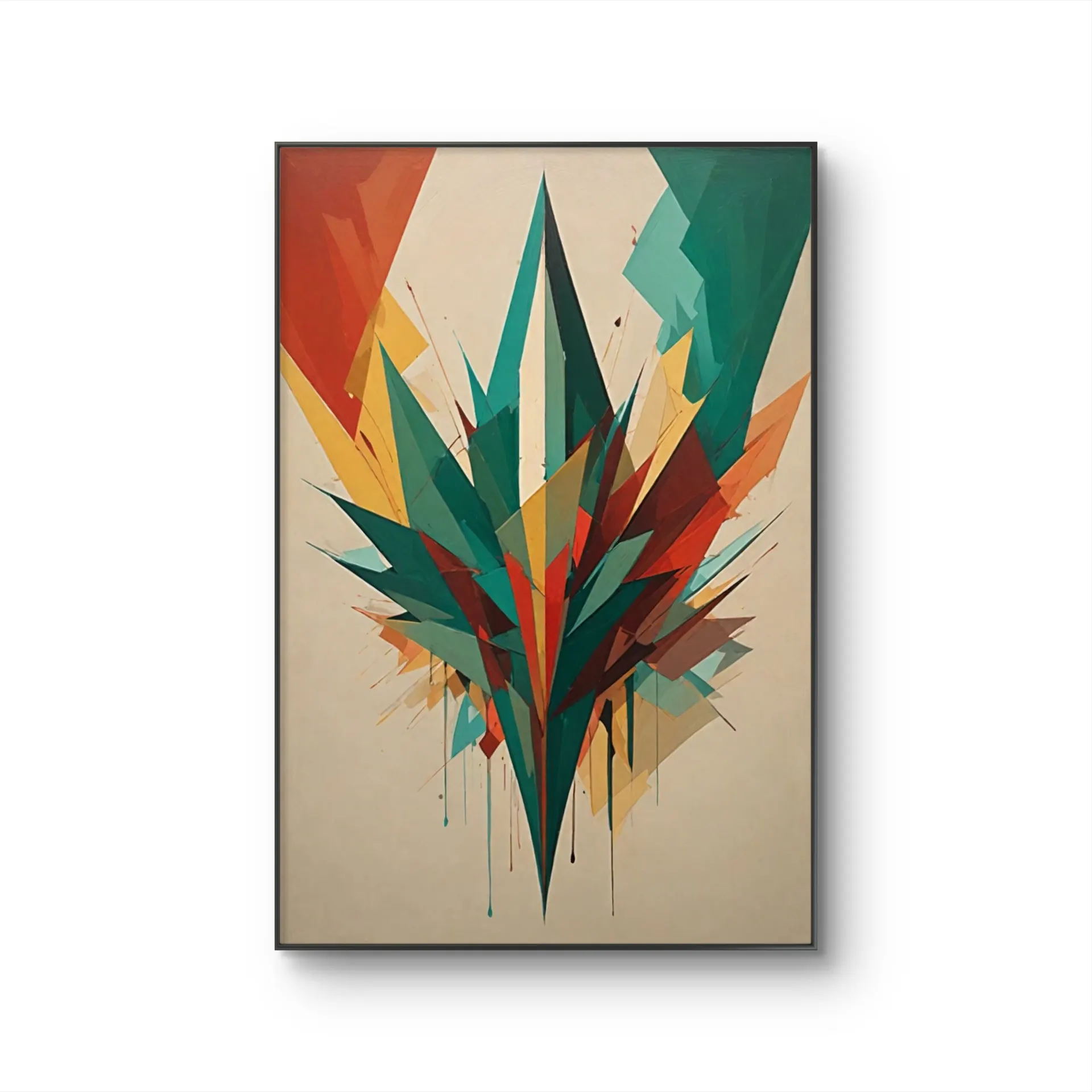 Litvin - Explosive Growth — Mixed Media grafika artystyczna przez Litvin