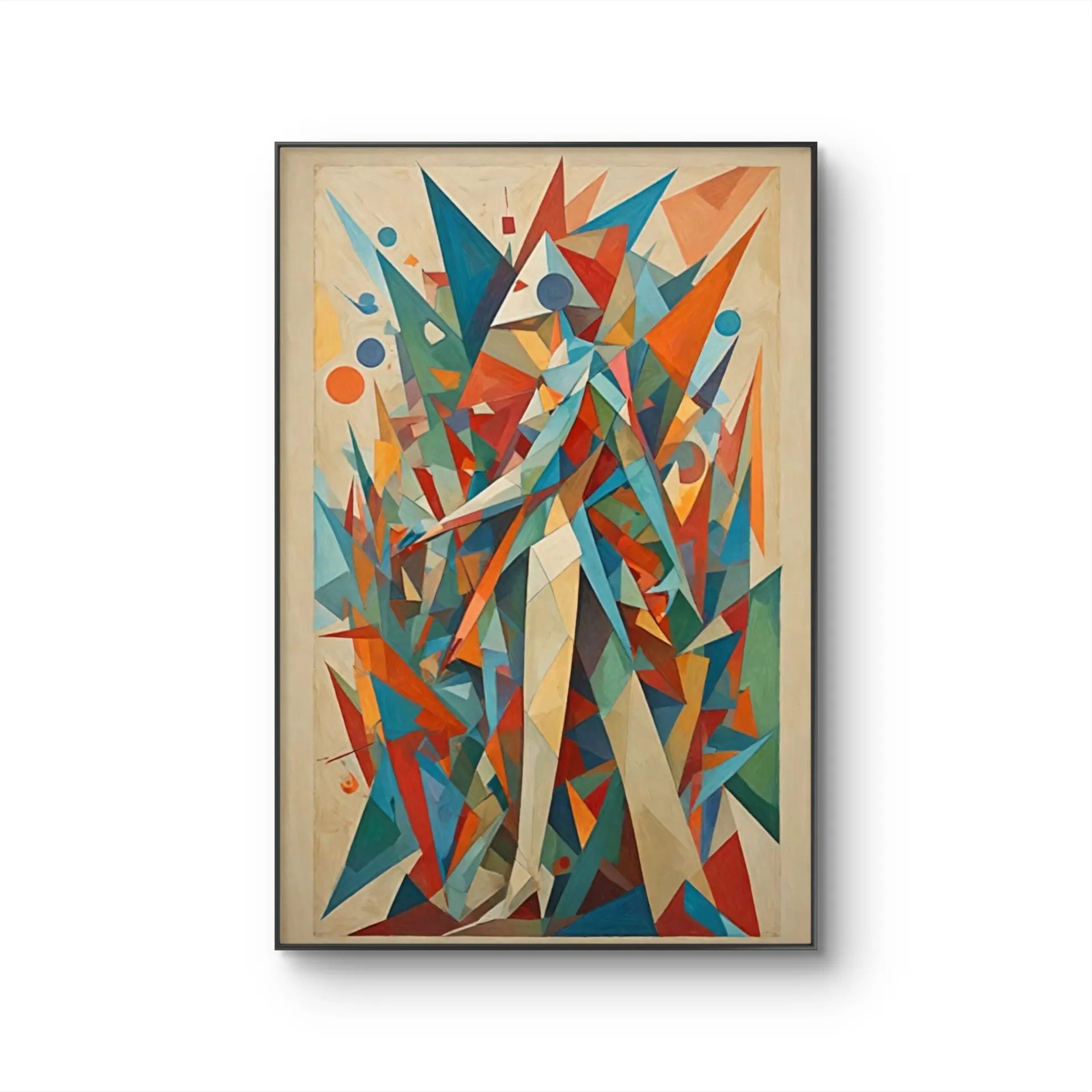 Litvin - Fractured Elegance — Mixed Media grafika artystyczna przez Litvin
