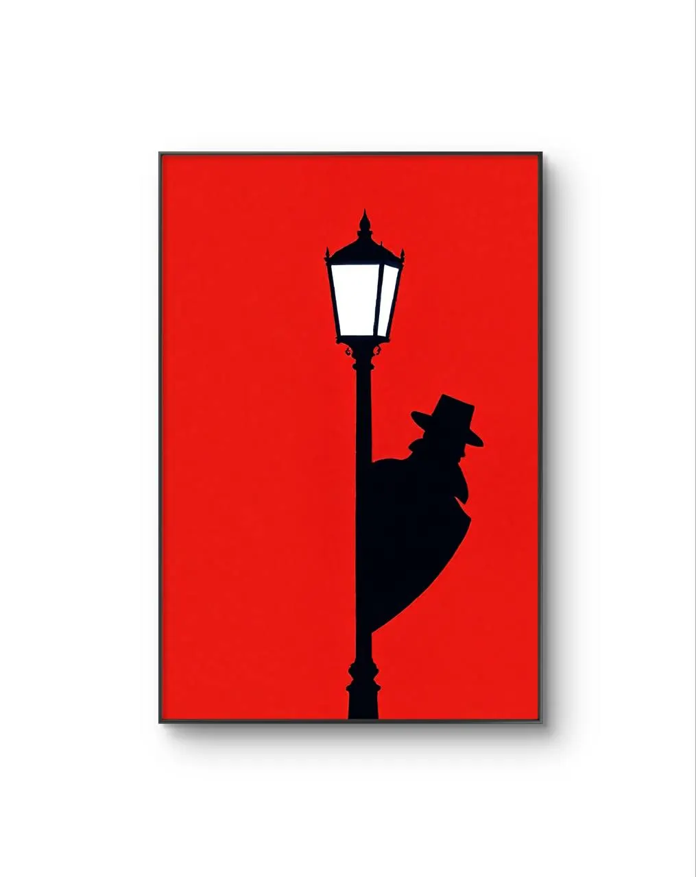 Rodrigo - The Watcher in the Night — Mixed Media grafika artystyczna przez Rodrigo